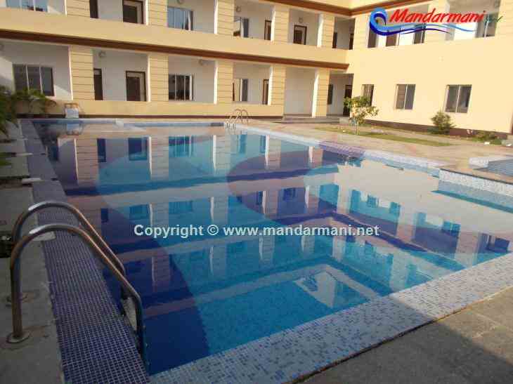 Anutri Beach Resort - Swimming Pool Corner View - Mandarmani