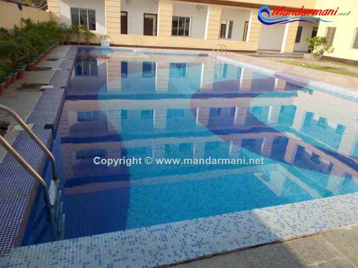 Anutri Beach Resort - Swimming Pool Front View - Mandarmani