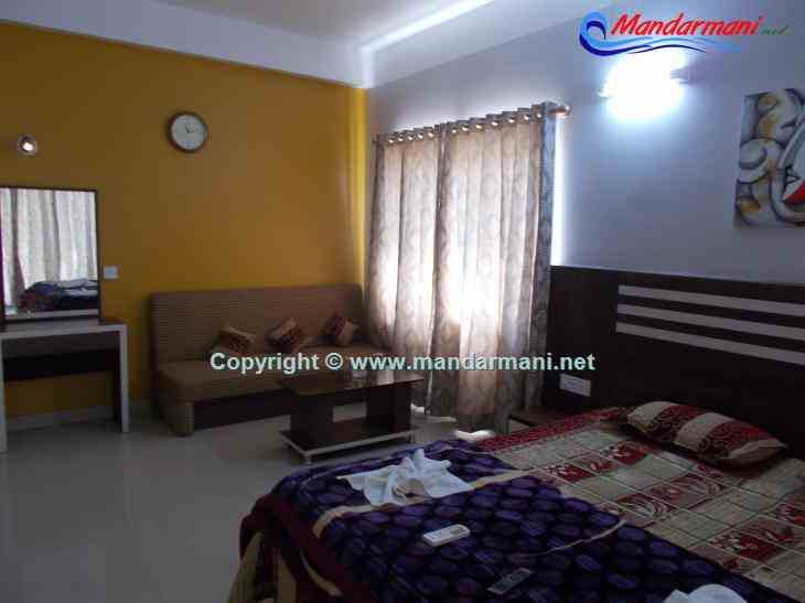 Hotel Nandini - Bed Room Corner View - Mandarmani