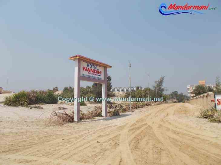 Hotel Nandini - Beginning Beach Road - Mandarmani