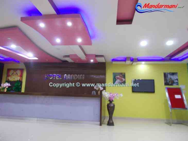 Hotel Nandini - Reception Area Front View - Mandarmani