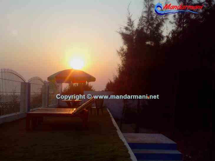 Mohana Guest House - Sun Sets With Sun Bath Area - Mandarmani