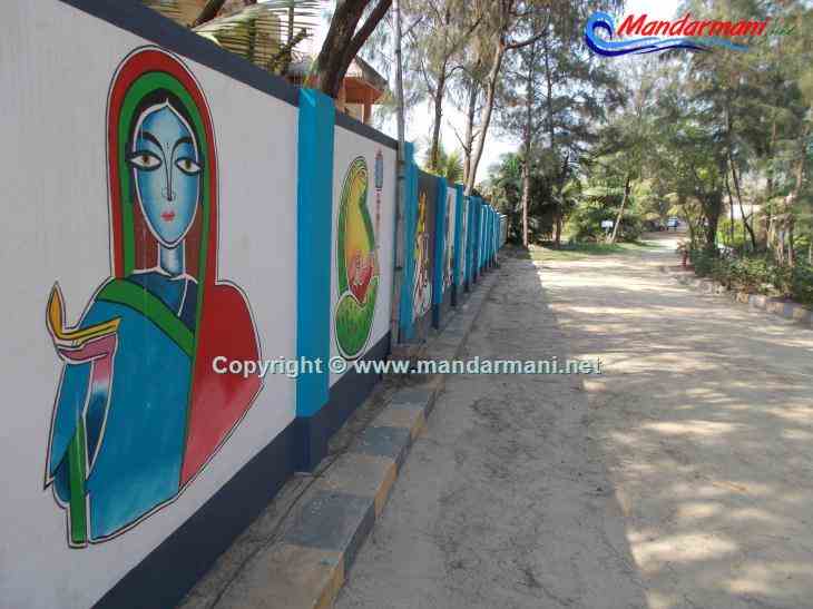 The Sana Beach Spa Resort - Artistic Painting - Mandarmani