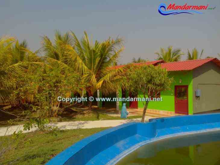 The Sana Beach Spa Resort - Small Room Beside Pond - Mandarmani
