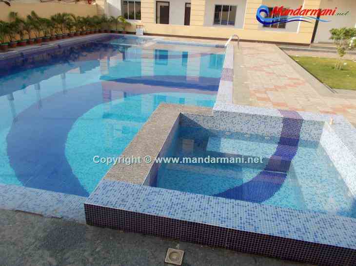 Anutri Beach Resort - Swimming Pool Front - Mandarmani