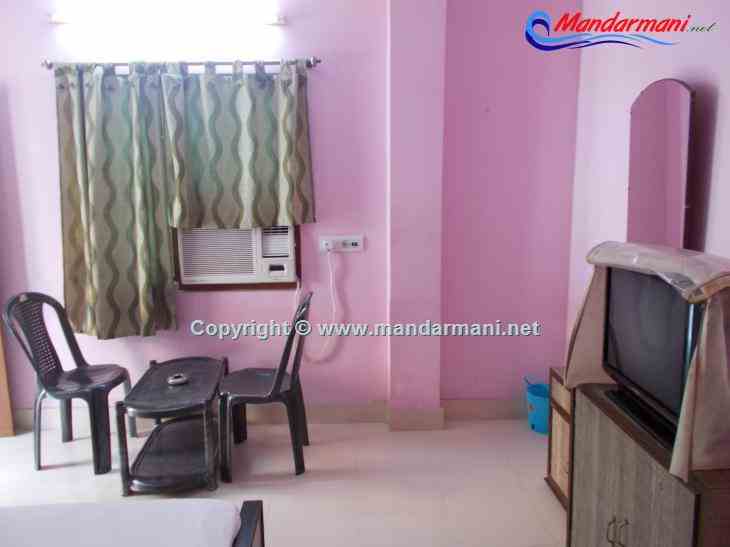 Monsoon Resort - Bed Room With Ac And Led Tv - Mandarmani