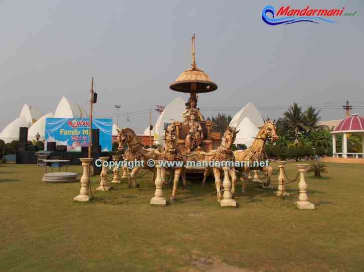 Sun City Rosevalley - Play Area With Chariot - Mandarmani