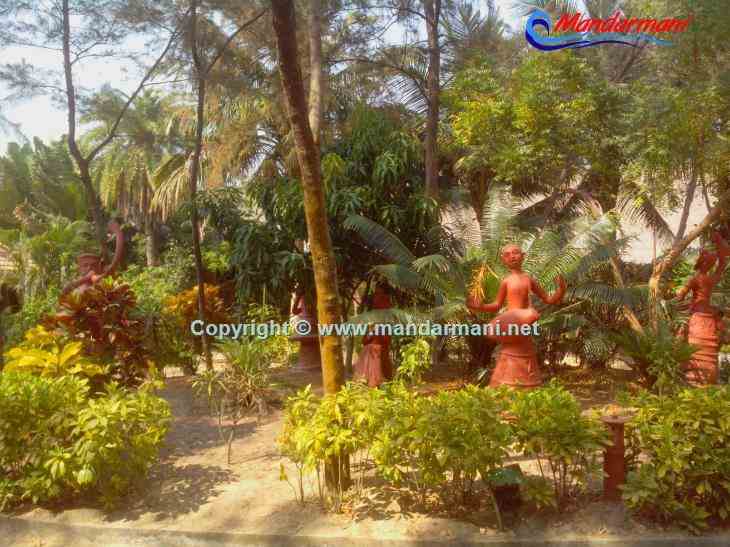 The Sana Beach Spa Resort - Garden With Art - Mandarmani