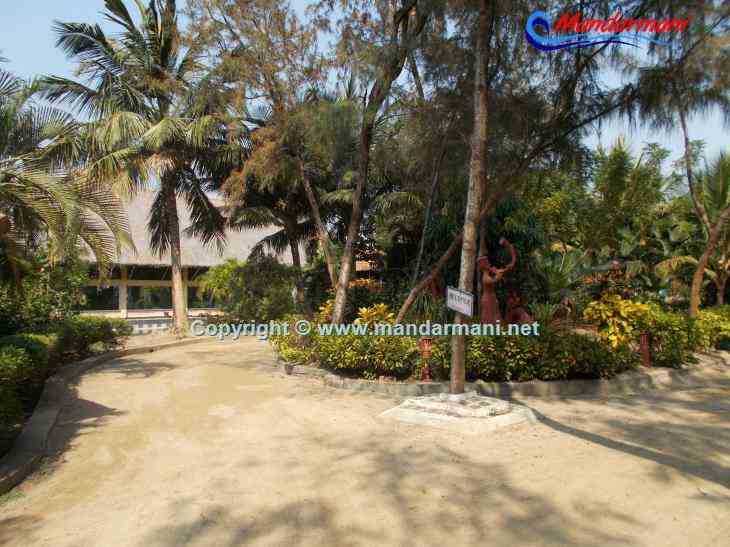 The Sana Beach Spa Resort - Reception Area Front - Mandarmani