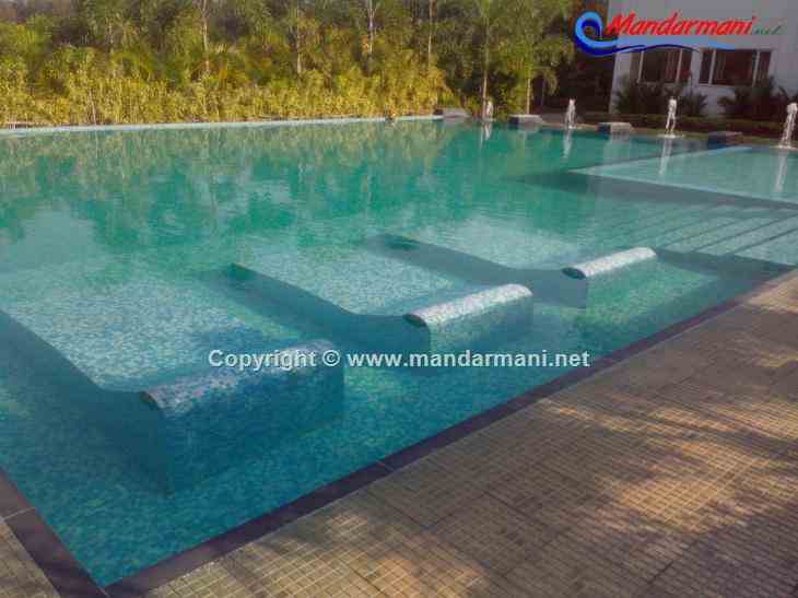 Victoria Beach Resort - Under - Pool - Sitting - Mandarmani